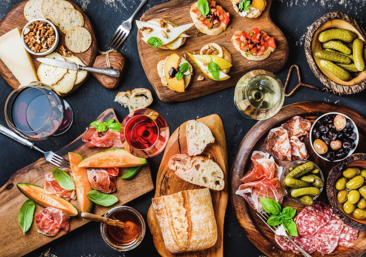 117976275 - Italian antipasti wine snacks set..jpeg